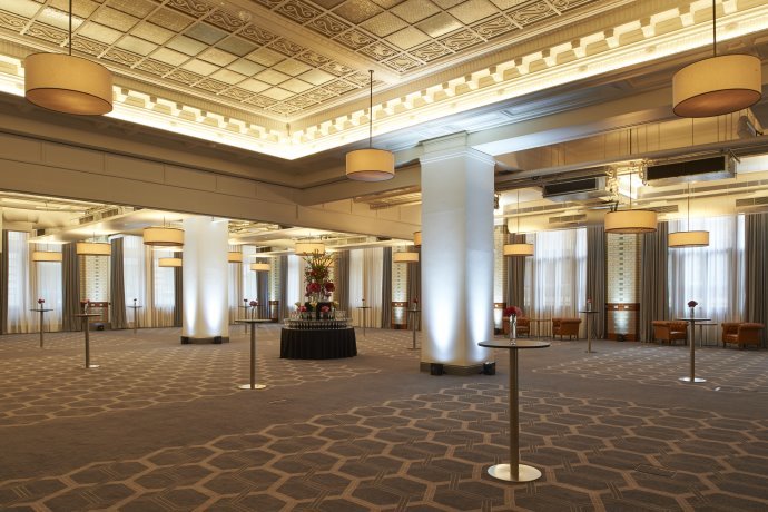 Elegant event space at The Whitworth Rooms, Kimpton Clocktower Hotel, perfect for meetings.