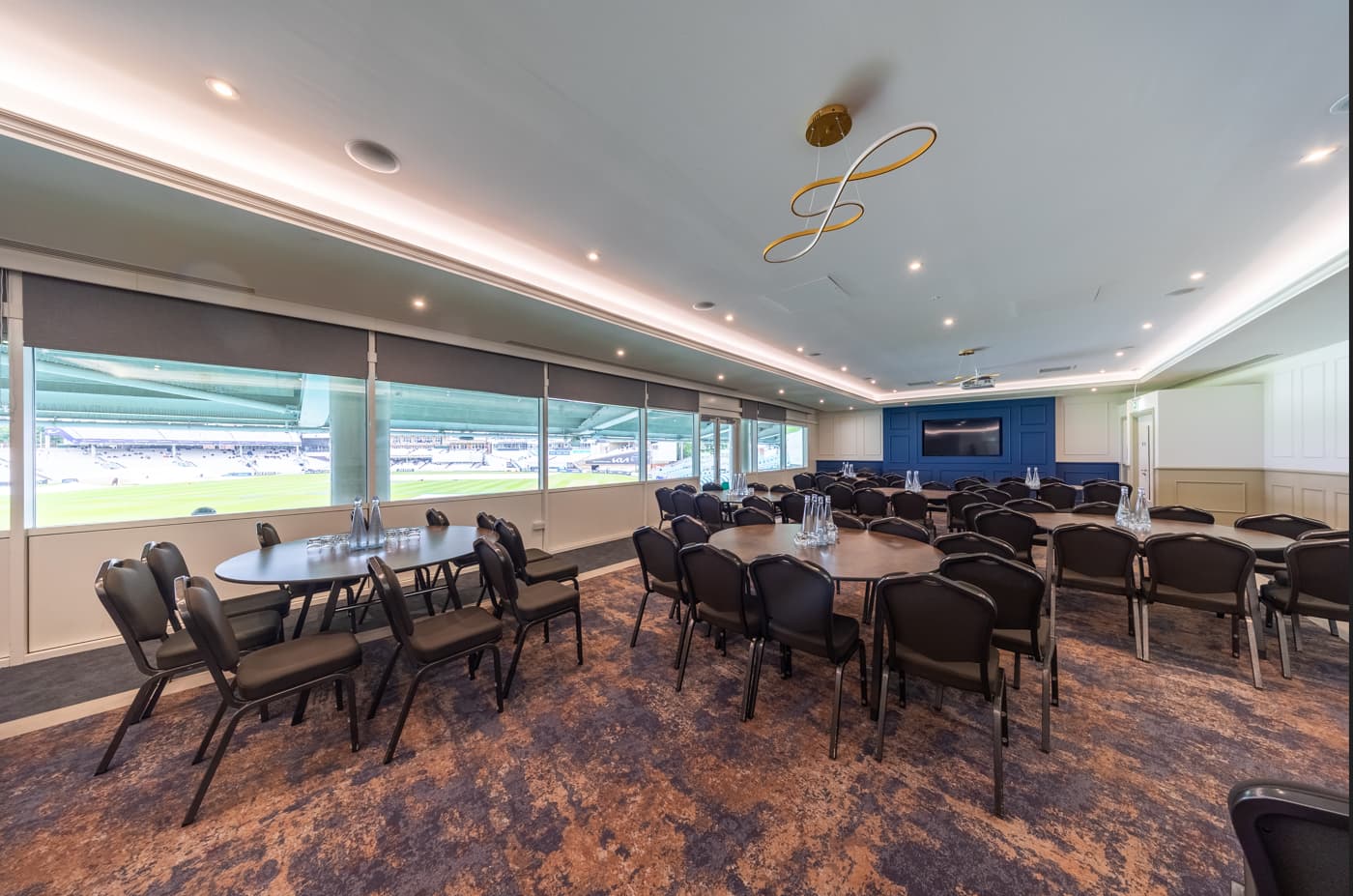 Pakistan Room at Kia Oval: Boardroom with stadium views for corporate meetings and VIP events.
