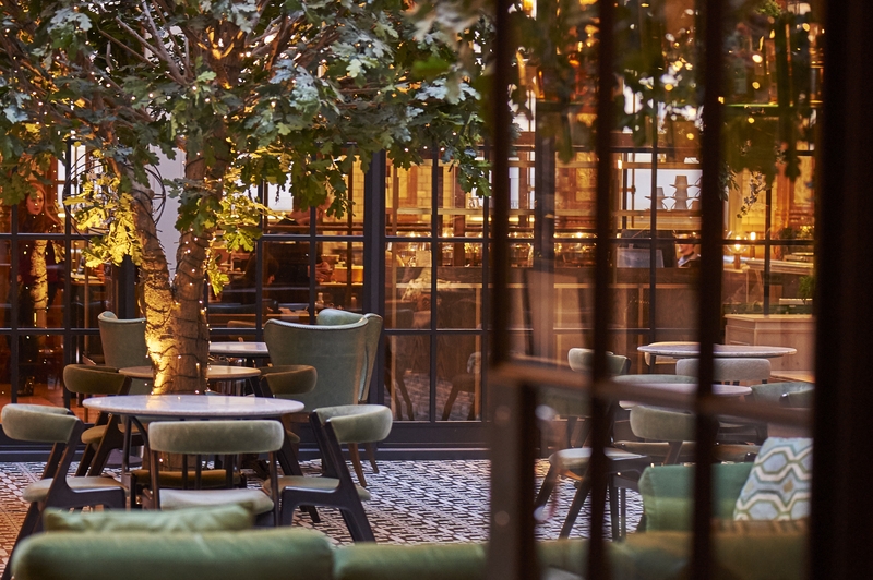 Winter Garden Kimpton Clocktower: Biophilic venue for VIP networking and event gatherings.