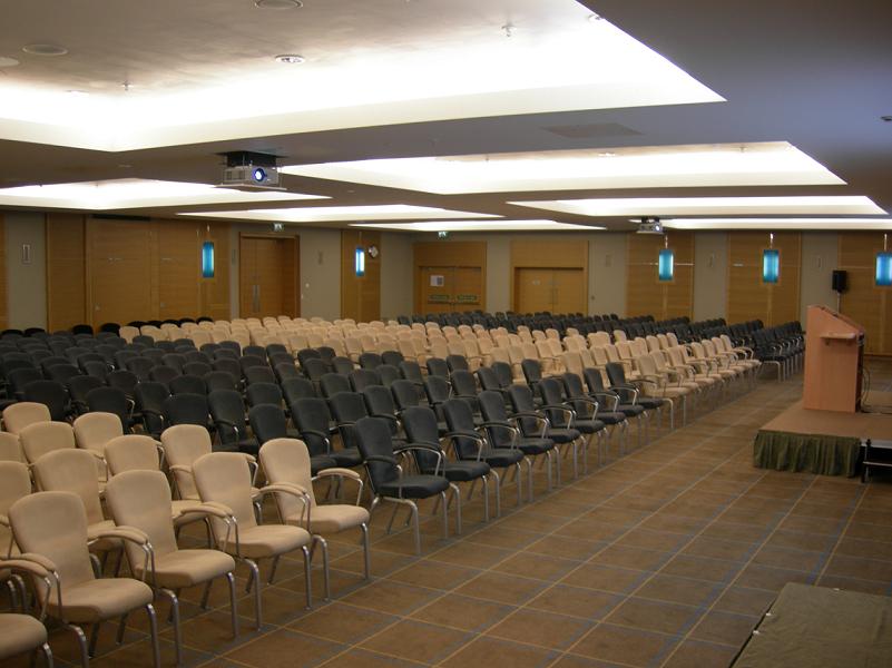 Quayside suite conference room at Hilton London, modern design for events and seminars.