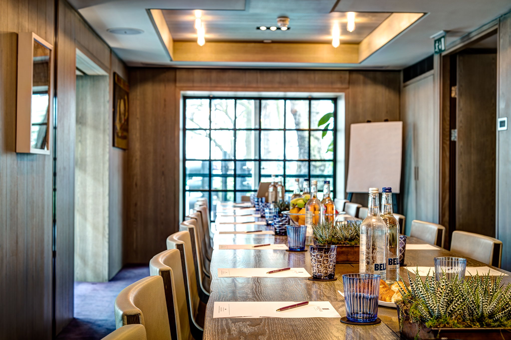 Elegant meeting room at The Muse in The Hari, perfect for professional gatherings.