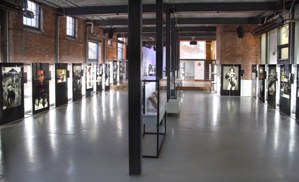 Spacious Paintworks Event Space with high ceilings for exhibitions and corporate events.