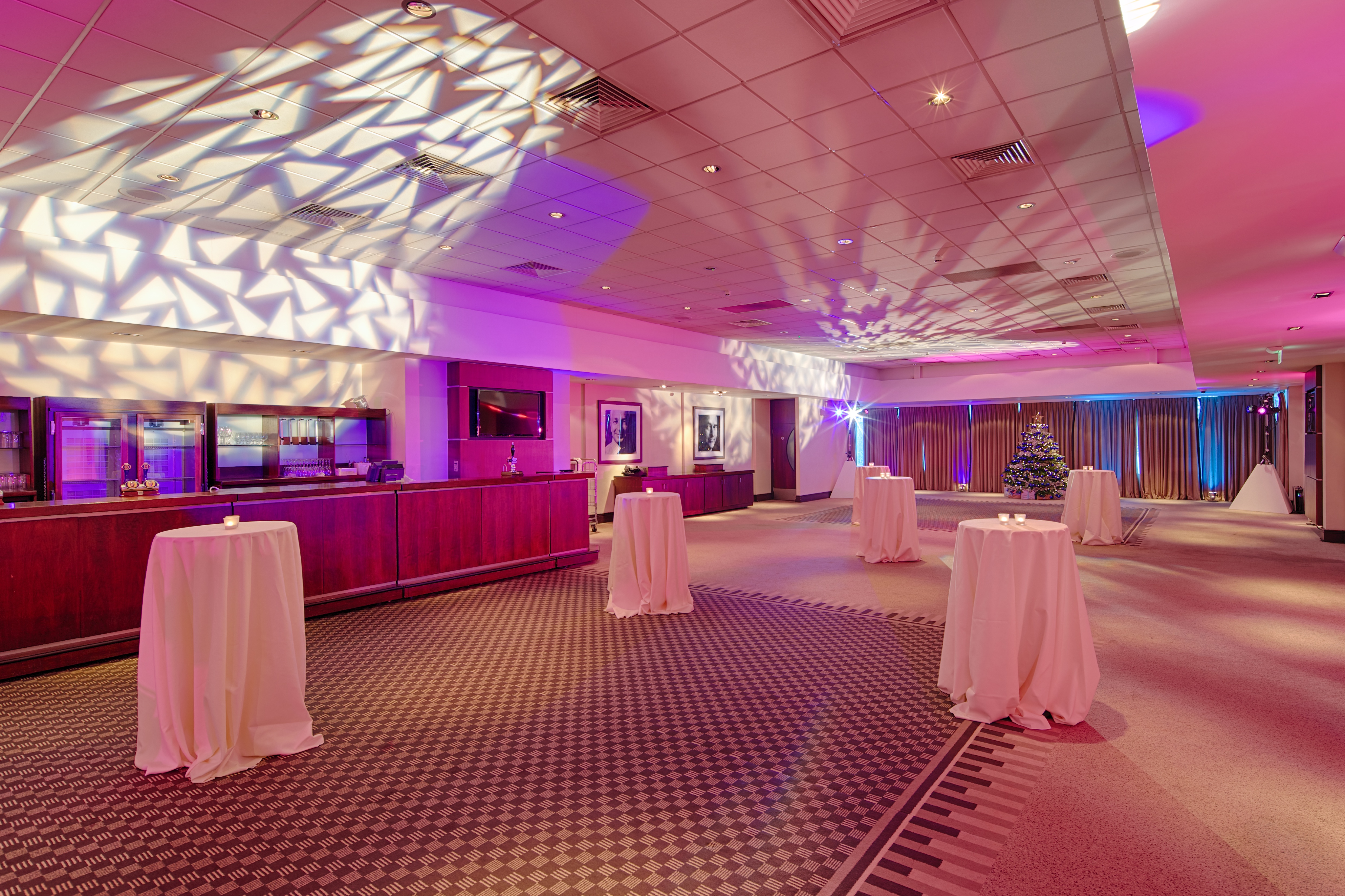 Thomas Lord Suite at Lord's Cricket Ground, elegant event space for receptions and cocktails.