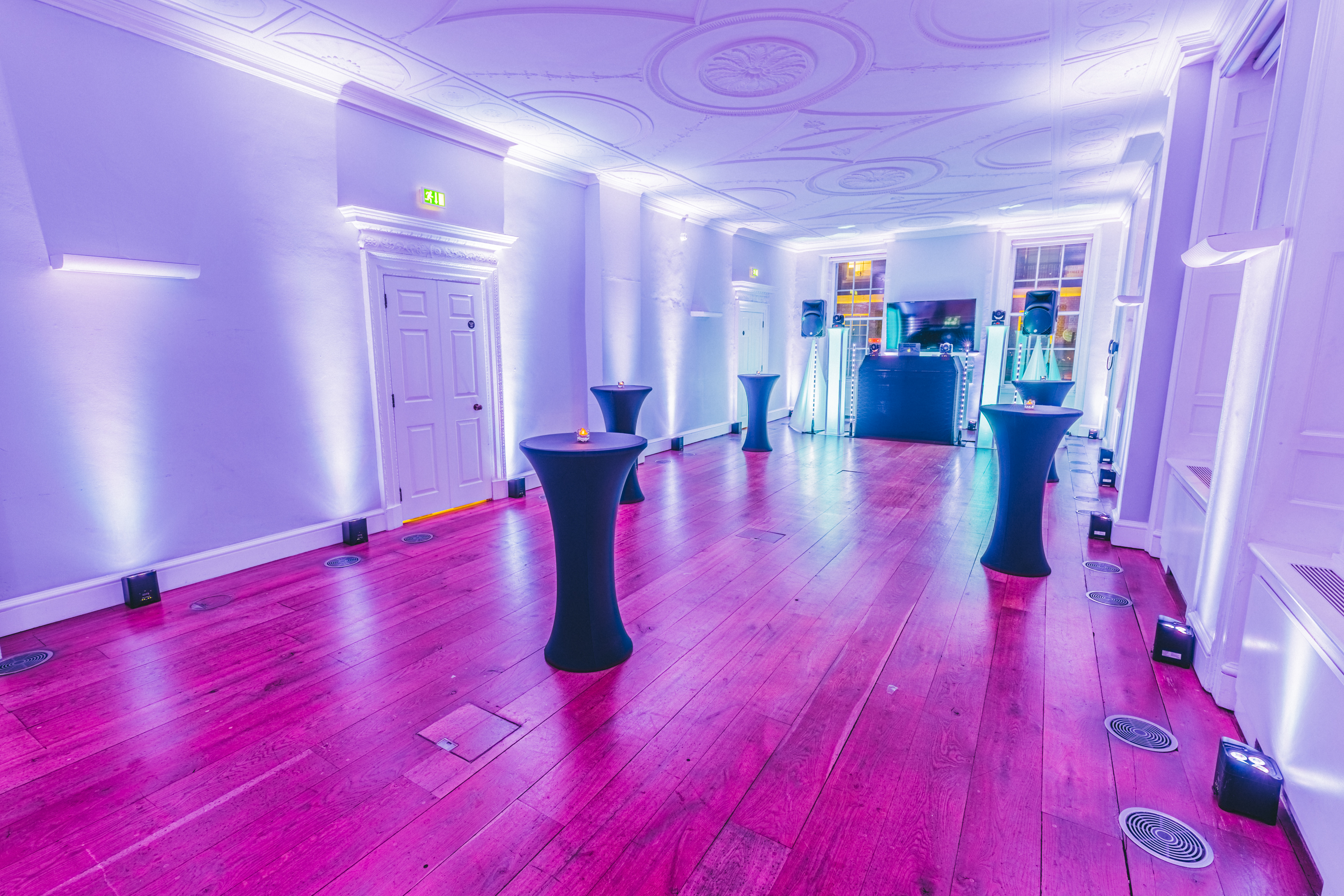 Elegant Tavern Room at RSA House, featuring modern decor for upscale receptions.