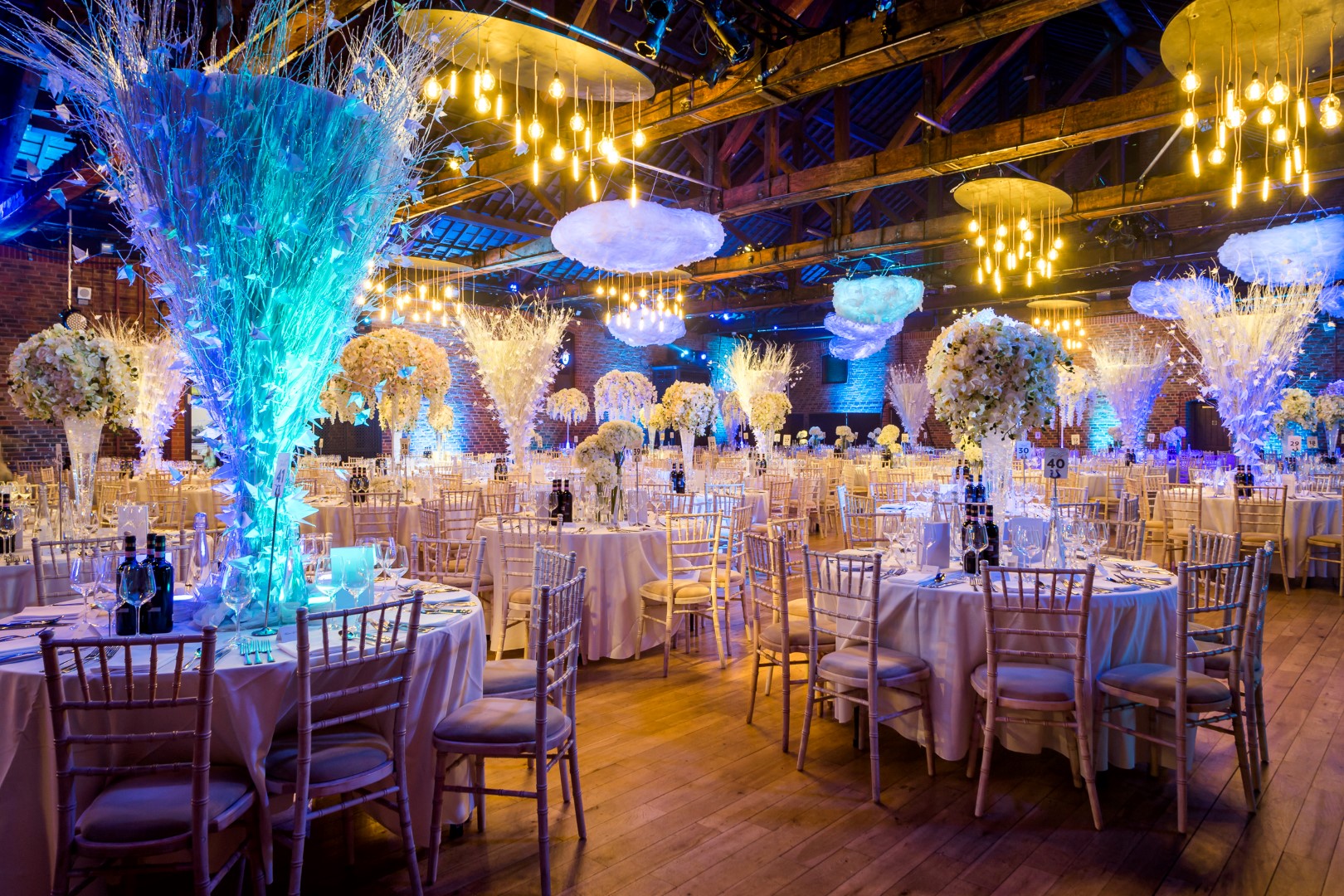 Elegant event space at The Porter Tun, perfect for weddings and corporate galas.
