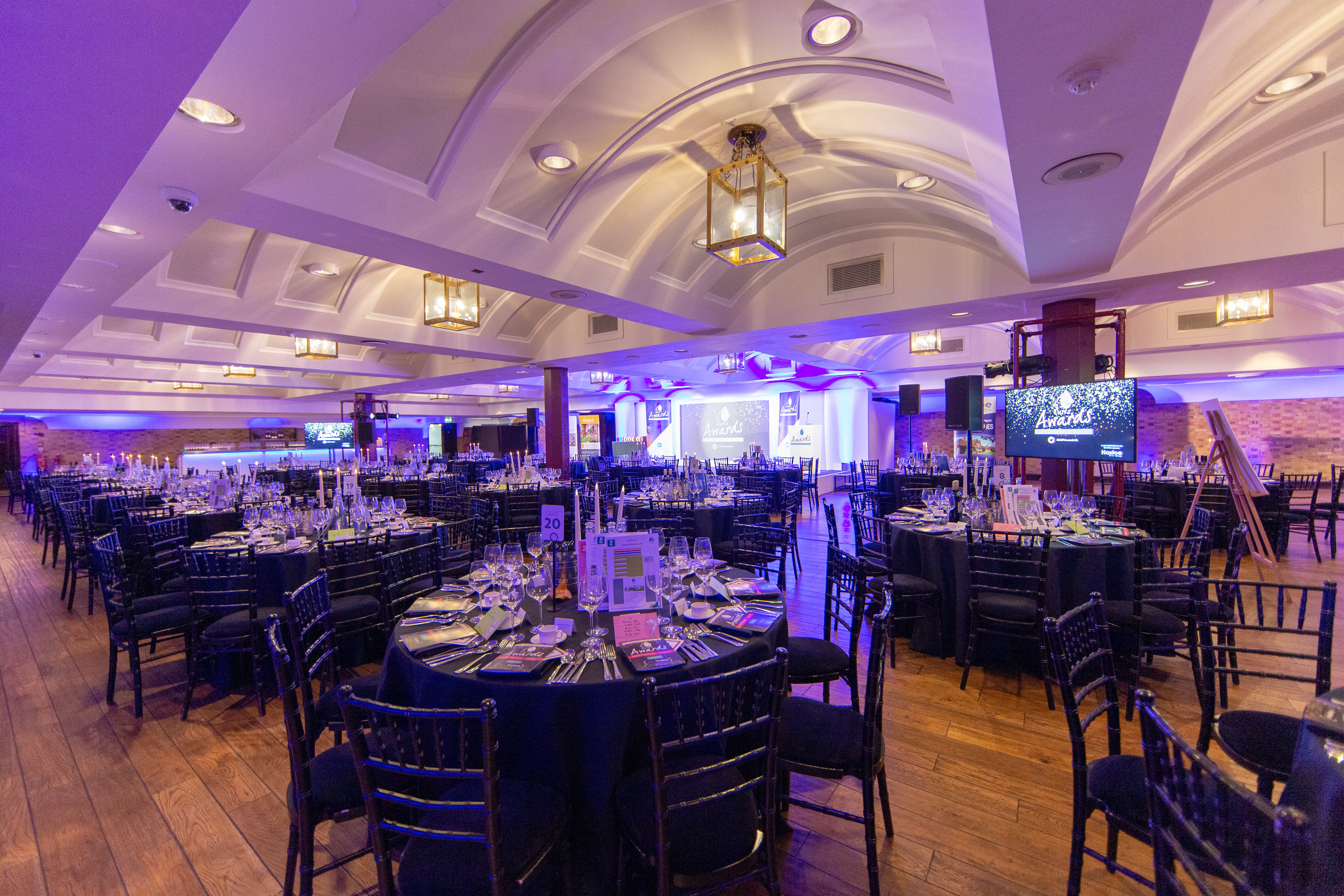 Elegant event space at The King George III, perfect for formal dinners and galas.
