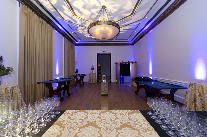 Rutland Room in Kent House: elegant event space for cocktail receptions or gatherings.