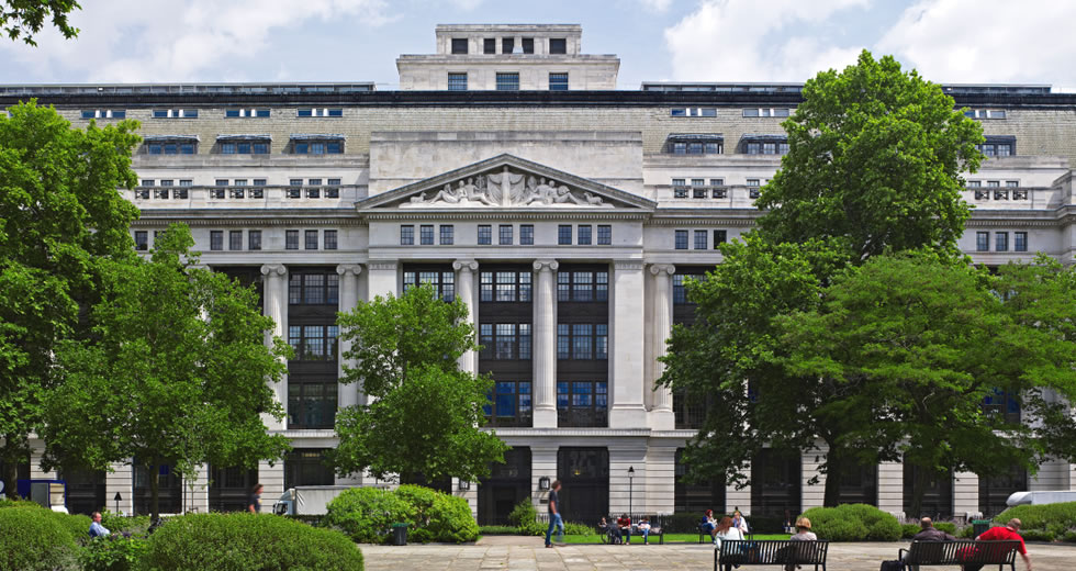 The Bloomsbury Ballroom: grand venue with lush greenery for corporate events and conferences.