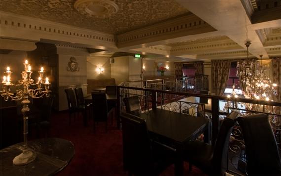 Elegant venue in The Distillers Smithfield Market, ideal for upscale events and cocktail receptions.