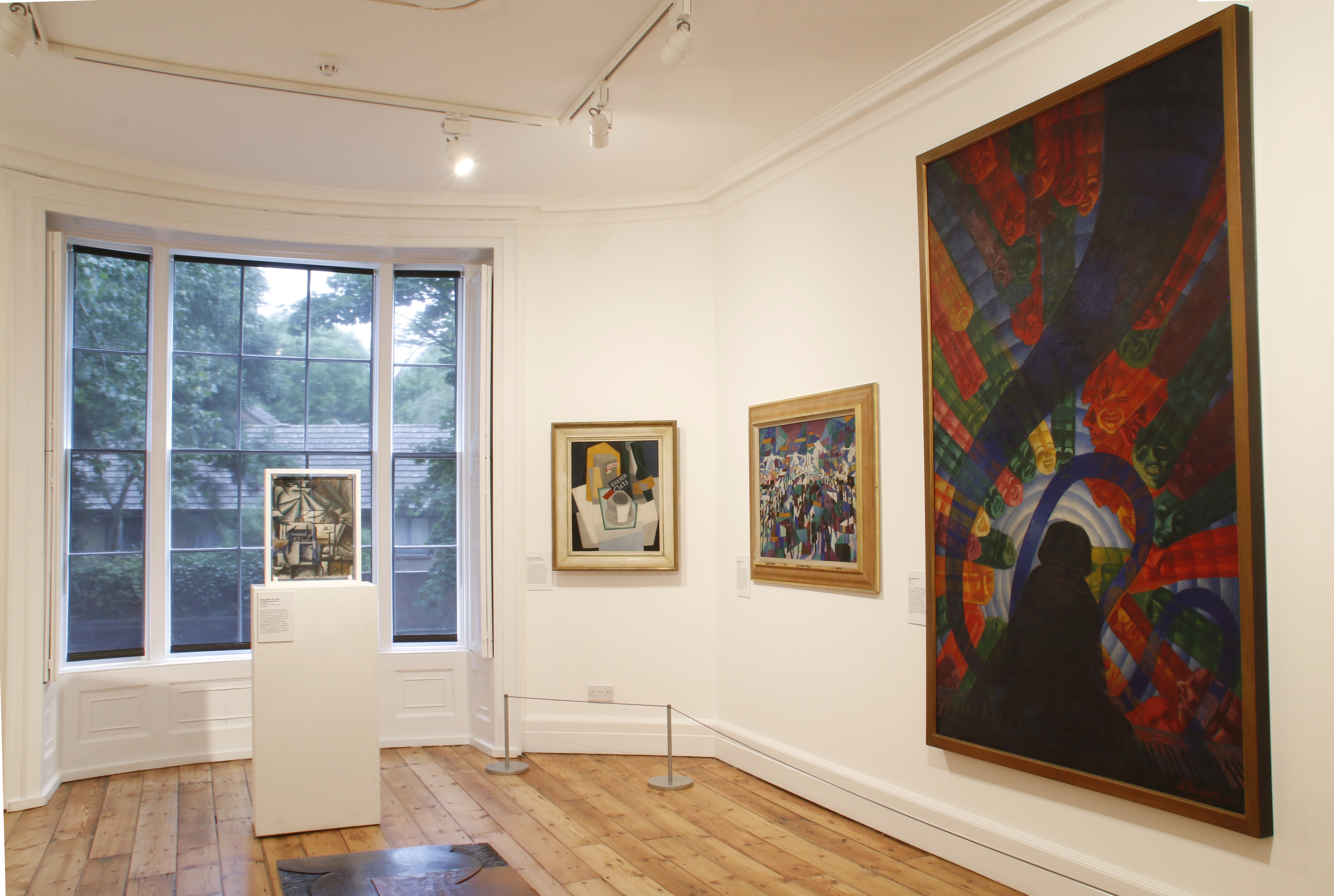 Well-lit gallery at Estorick Collection, ideal for art exhibitions and networking events.