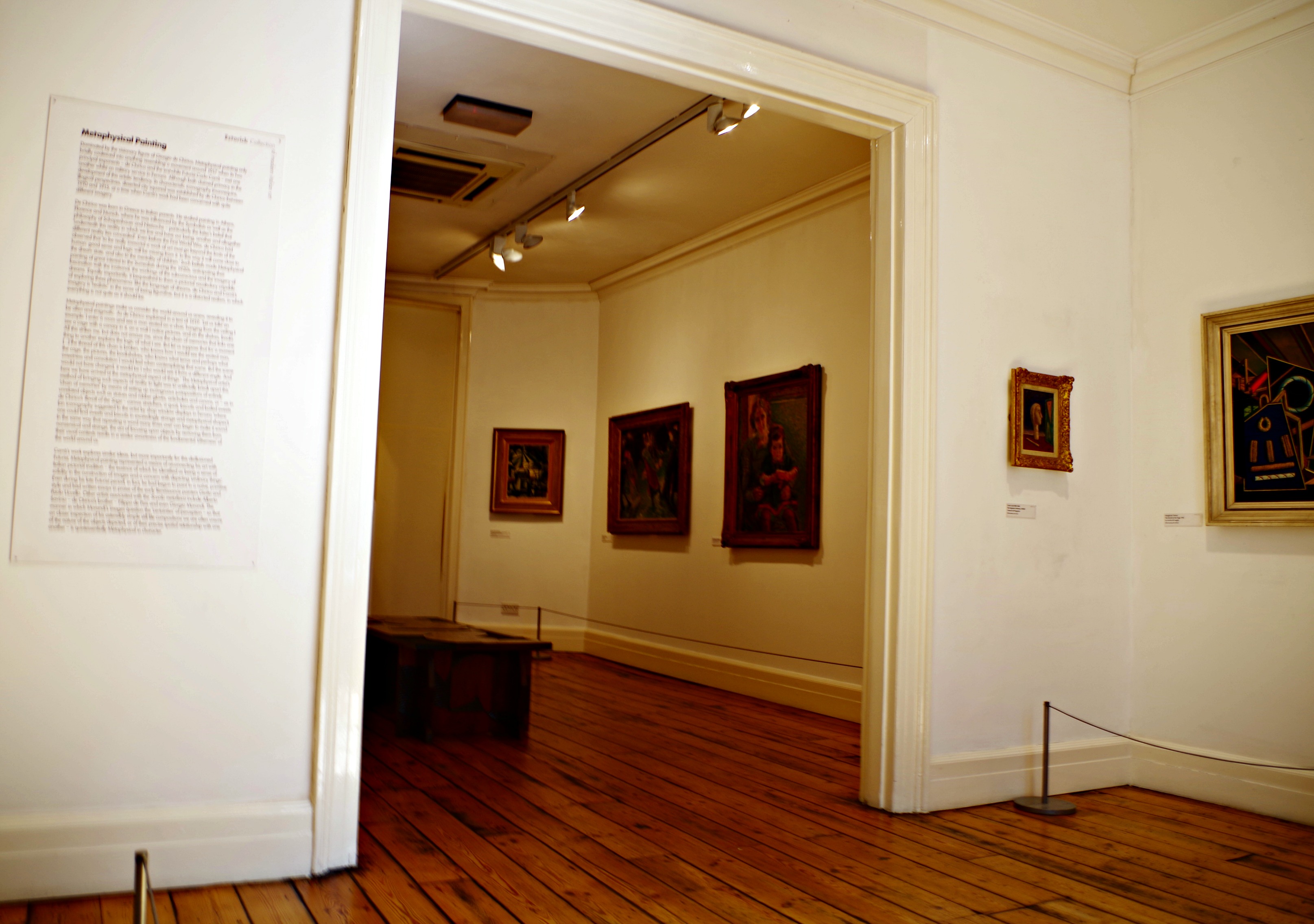 Estorick Collection Gallery 3: elegant space for art exhibitions and networking events.