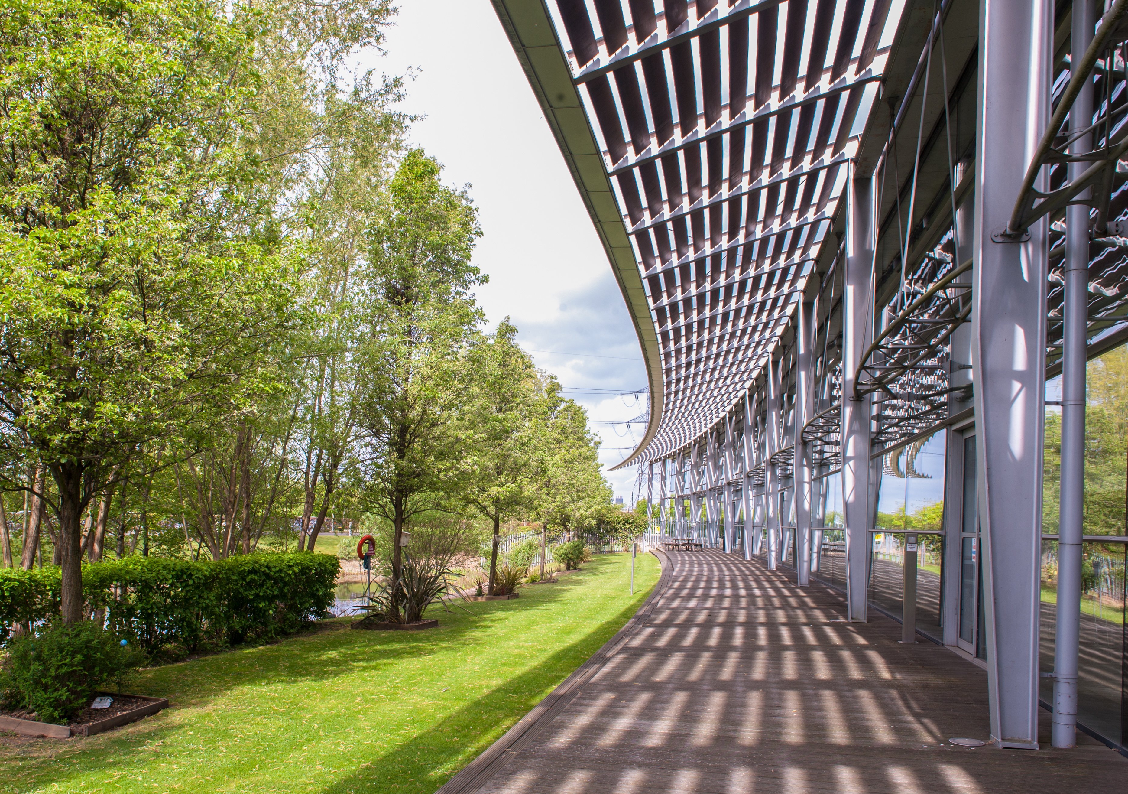 Medium Meeting Room at CEME Events Space, modern design, ideal for outdoor networking events.