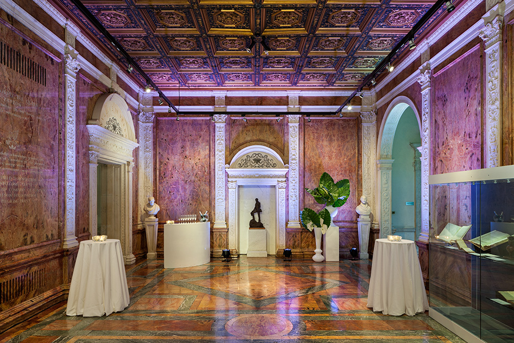 Kohn Centre & Marble Hall: elegant event space with ornate architecture for upscale gatherings.