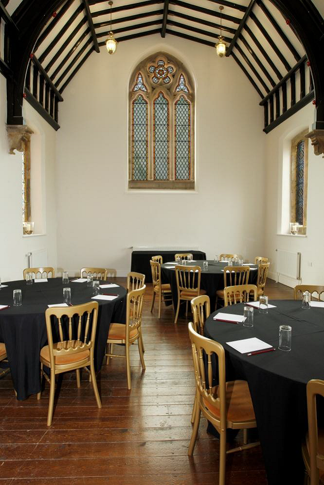 Private Chapel in The Monastery Manchester, ideal for corporate meetings and workshops.