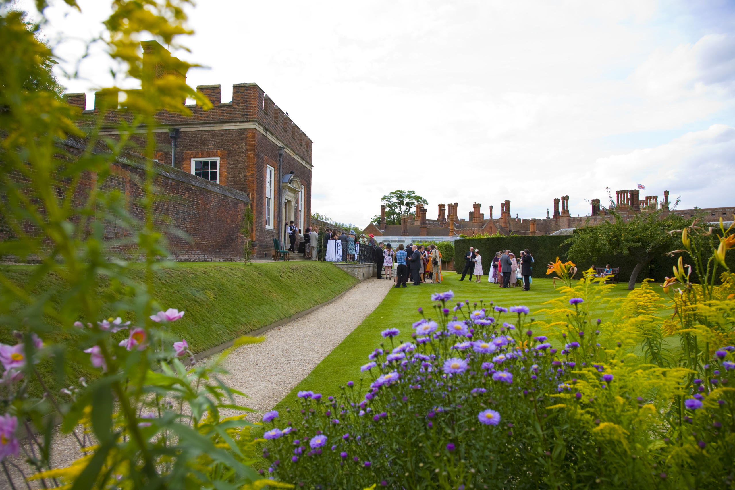 Little Banqueting House at Hampton Court Palace, elegant venue for weddings and events.