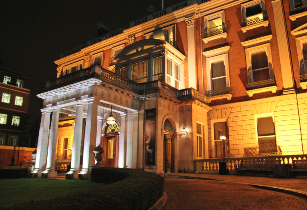 Elegant Courtyard at The Wallace Collection, ideal for upscale events and gatherings.