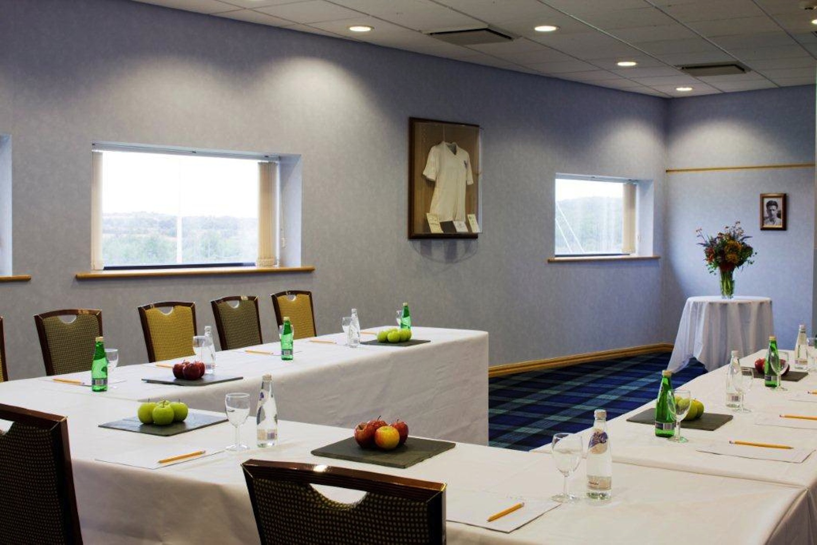 Roy Hartle Suite in Bolton Whites Hotel, bright meeting room for professional events.