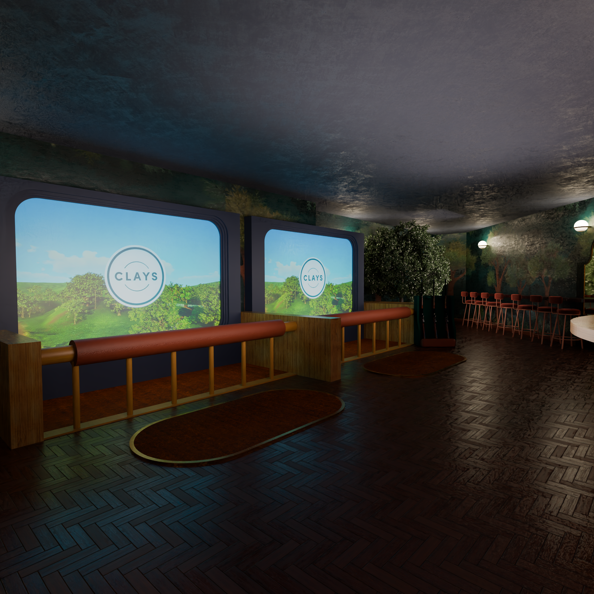 Clays Soho modern venue, bar, corporate events