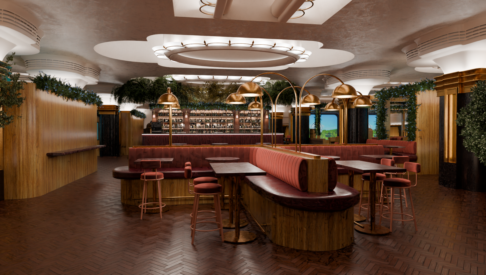 Clays Soho event venue, bar, cocktail reception, product launch