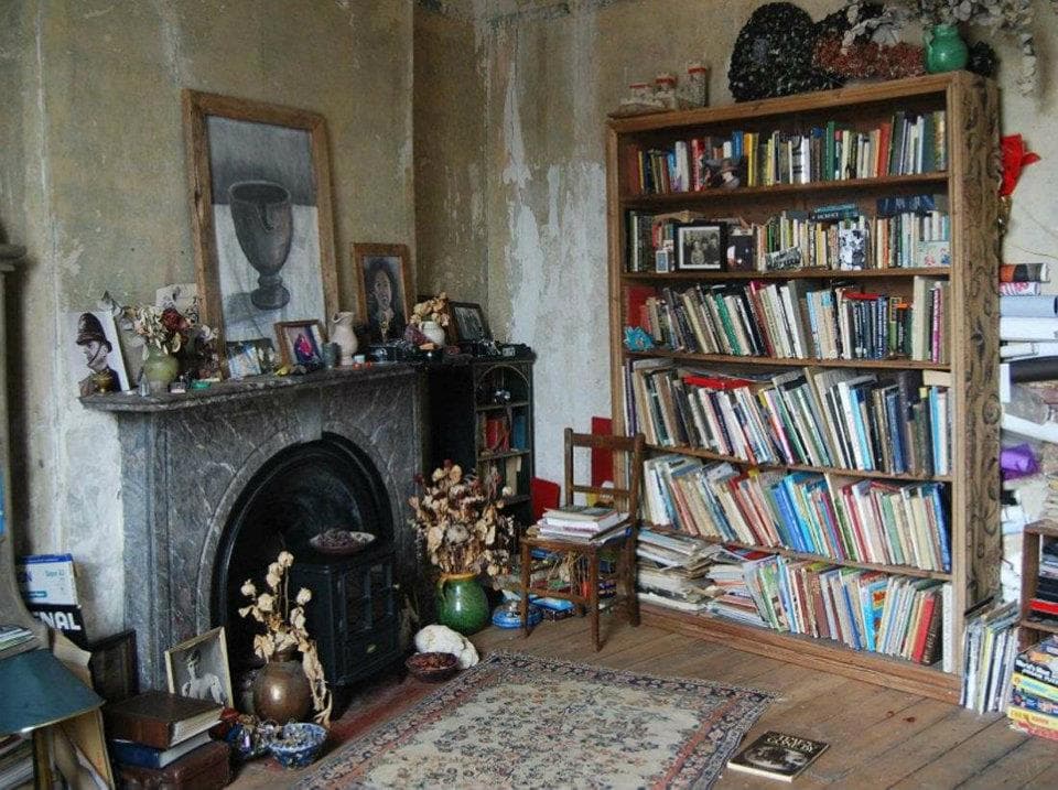 George Tavern venue, cluttered interior, event space for rent, site inspection hazards.