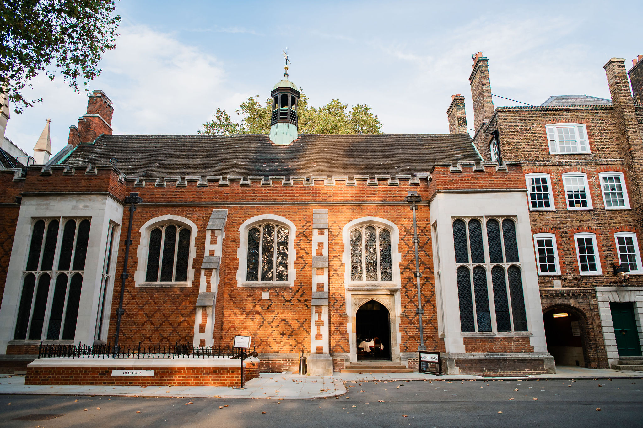 Historic Old Hall at Lincoln's Inn, ideal for elegant meetings and events.