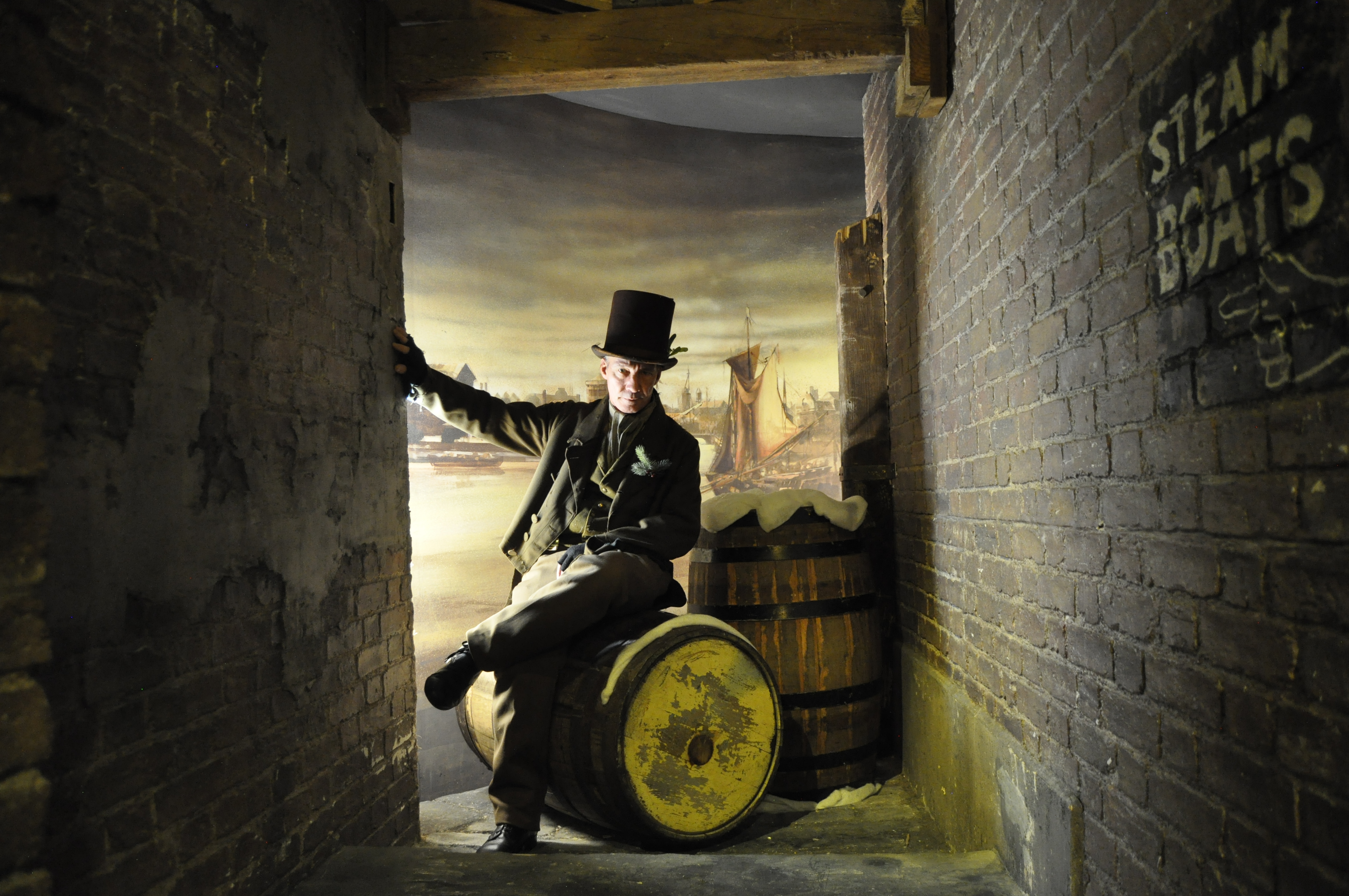 Sailortown Gallery in London: rustic venue for themed events and experiential marketing.