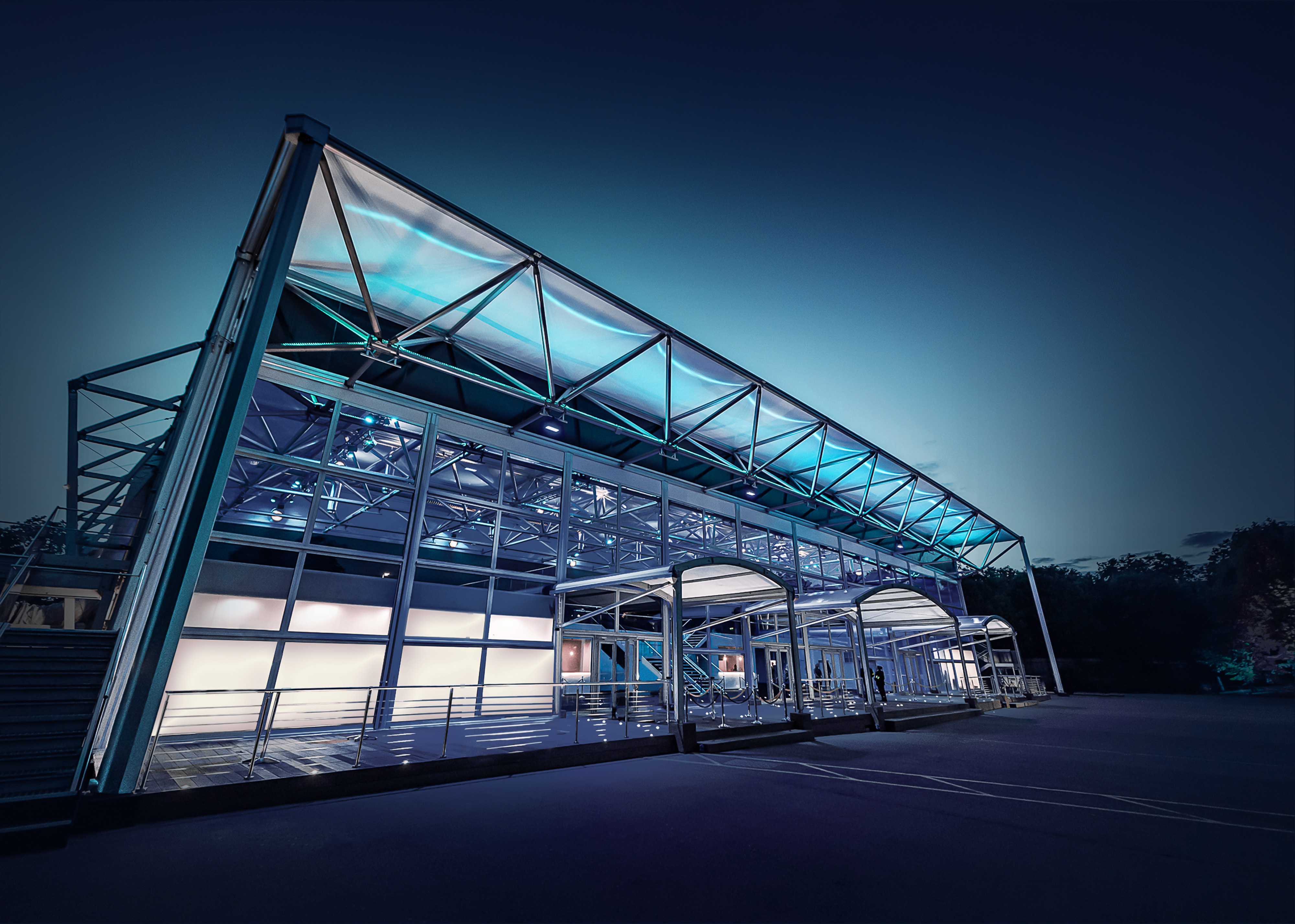 Modern event venue in Evolution London with sleek design, perfect for corporate meetings and gatherings.