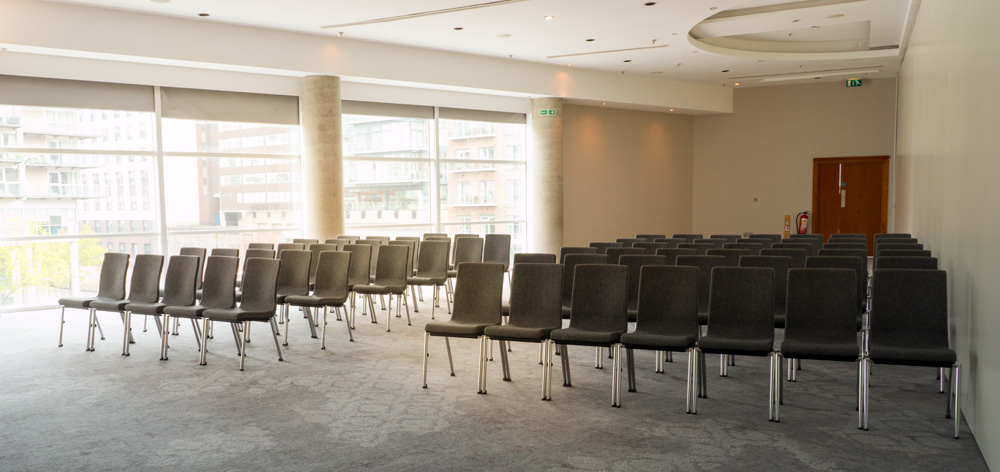 Half Ball Room at The Lowry Hotel, spacious meeting room for conferences and seminars.