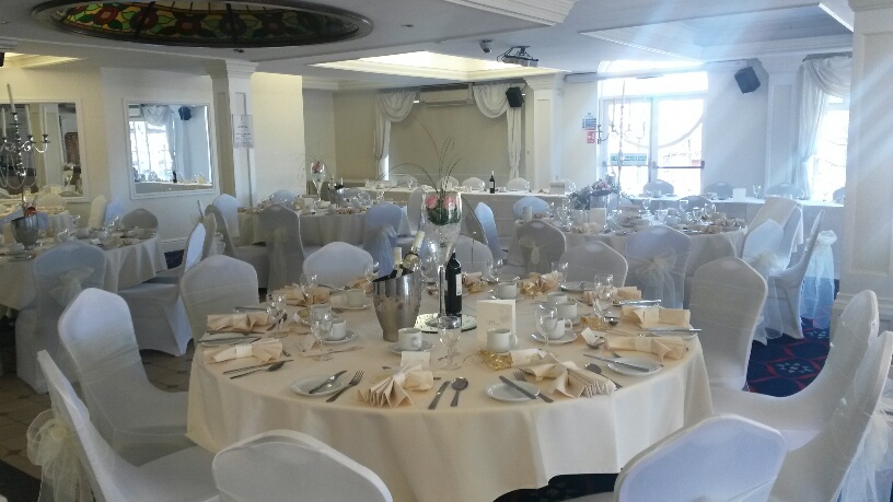 Elegant banquet space in The Yacht Club, perfect for weddings and corporate events.