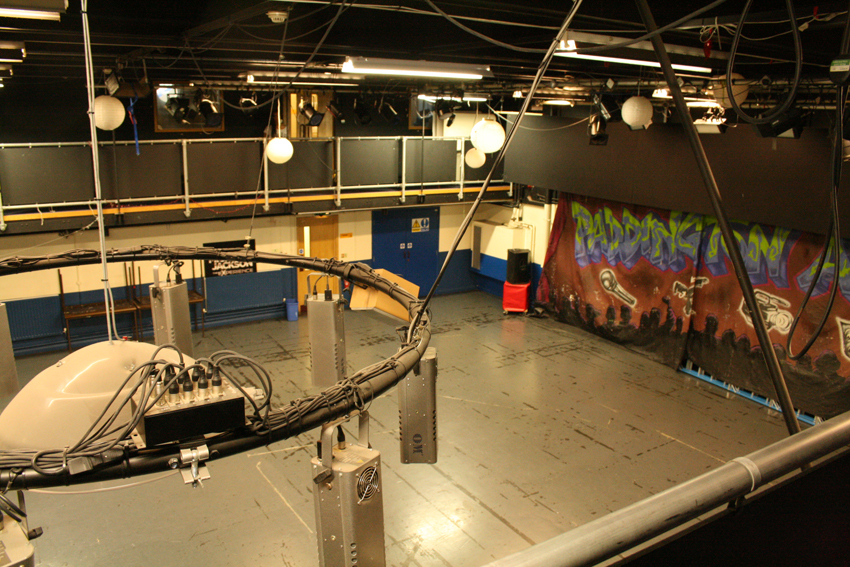 Main Hall at Paddington Arts: versatile industrial event space for creative performances.