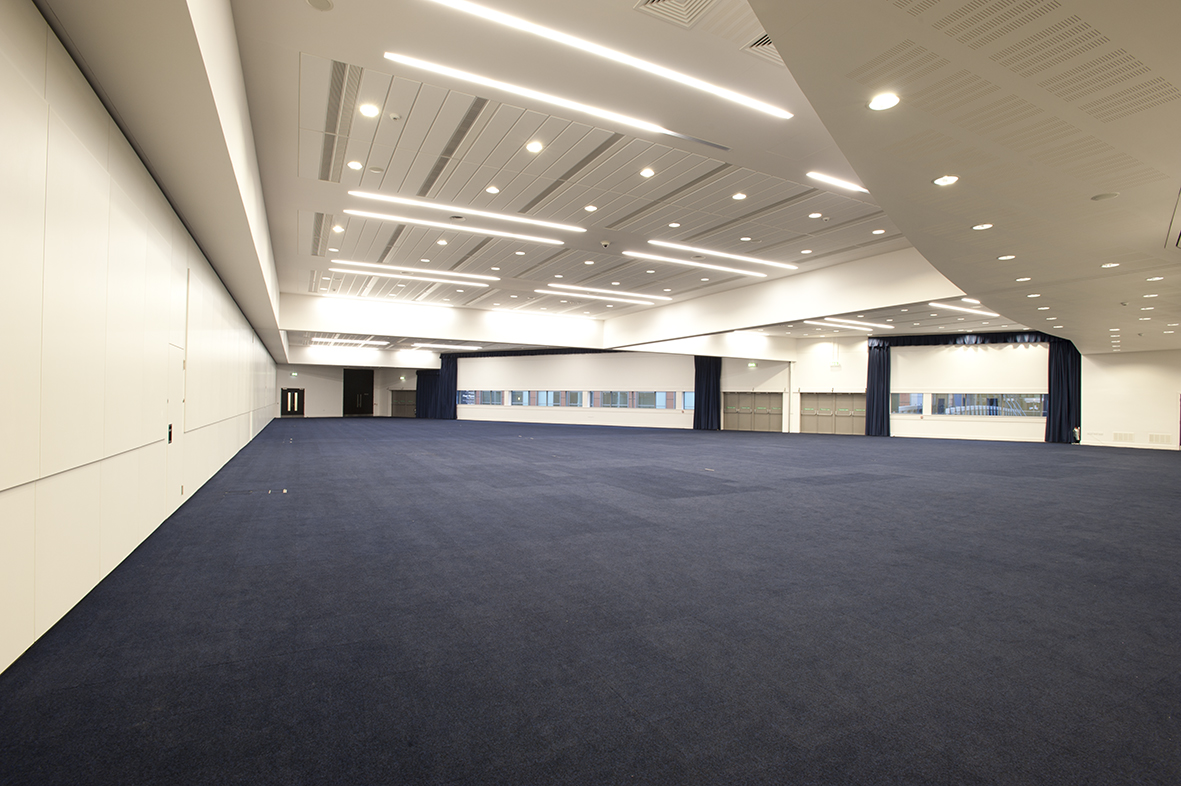 Charter Suite in Manchester Central: spacious, modern venue for conferences and gatherings.