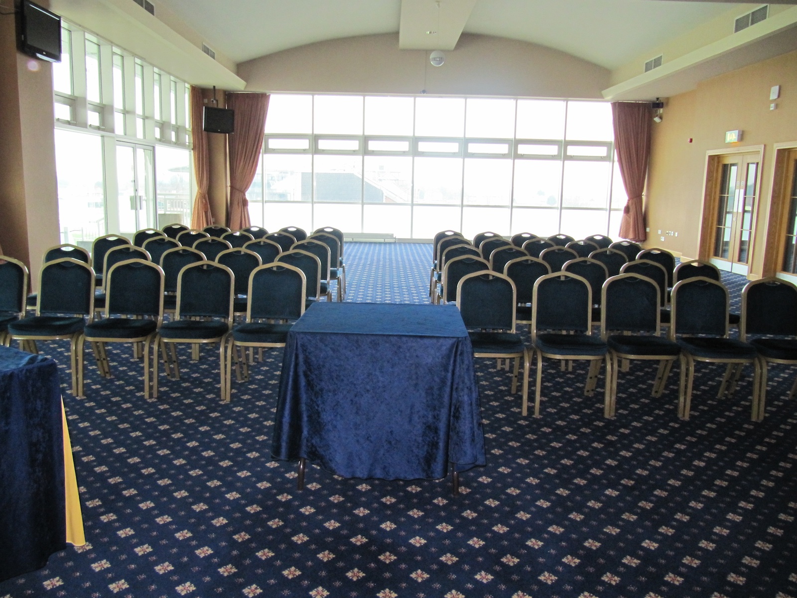 Princess Royal Suite at Aintree Racecourse, ideal for corporate events and seminars.