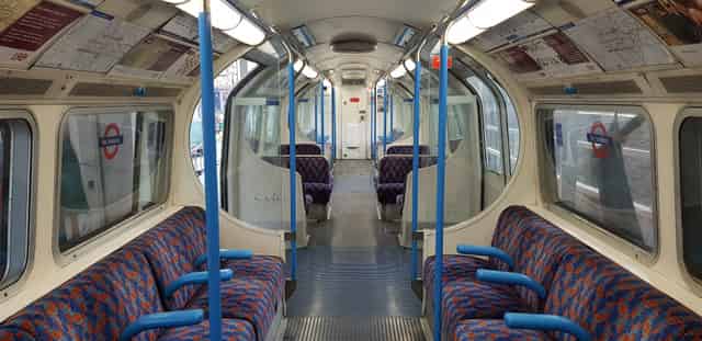 Victoria Line Underground Tube Carriage