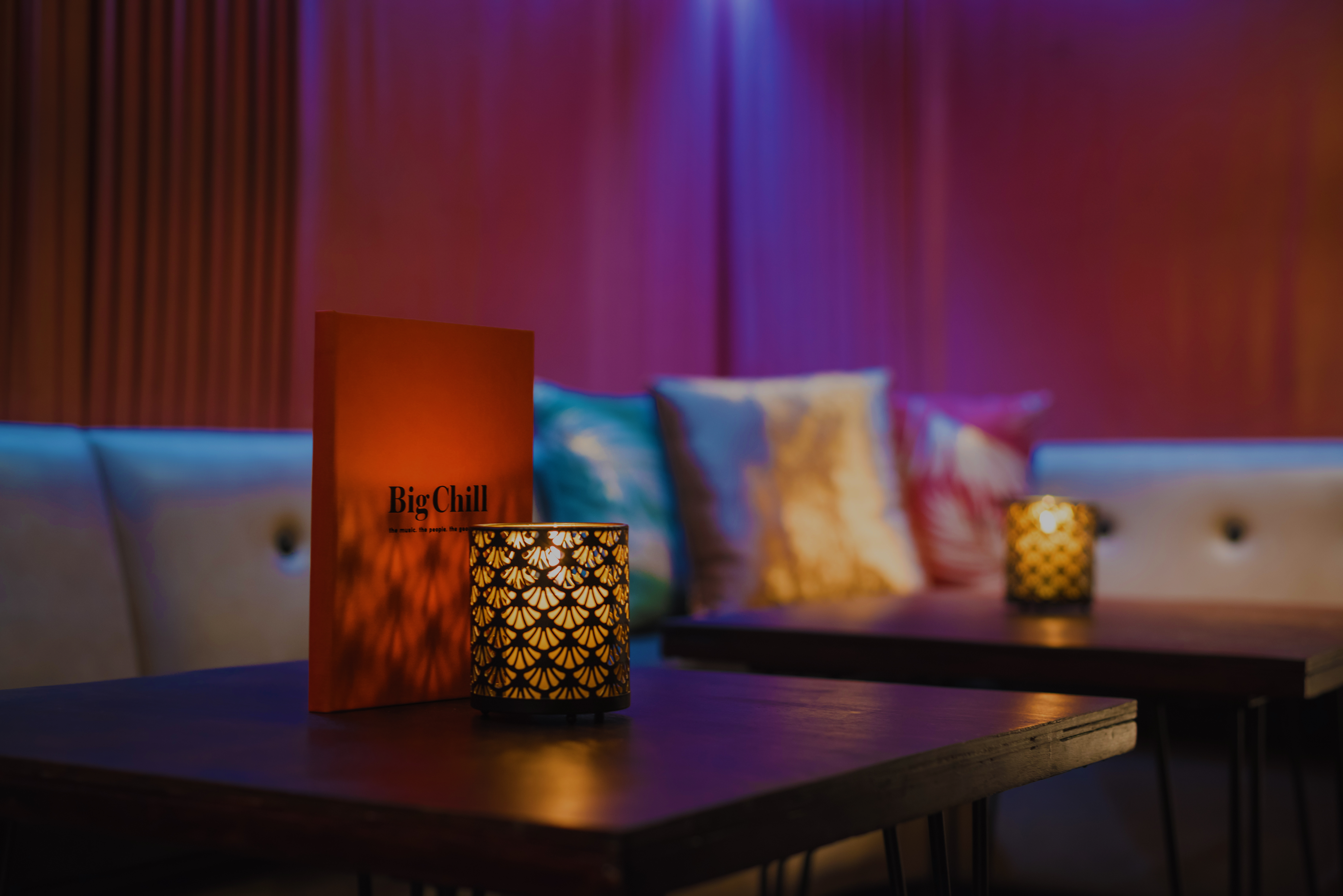 Stylish event space at The Deco Lounge, perfect for intimate gatherings and upscale events.