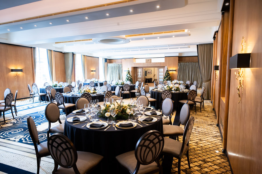 Elegant event space in Hall of India, ideal for corporate meetings and upscale celebrations.