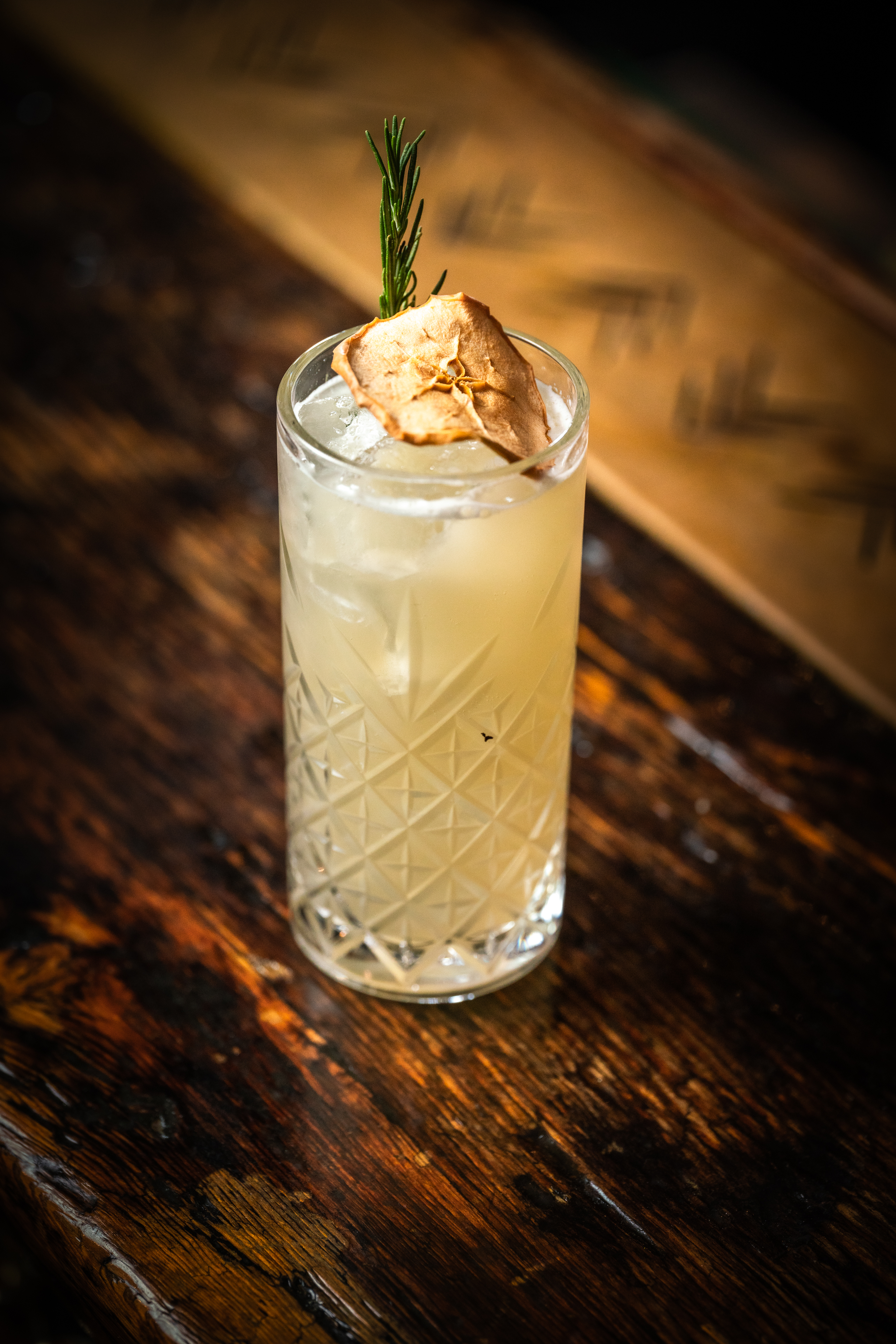 "Beautiful cocktail at The Lucky Pig for private event catering and social gatherings."