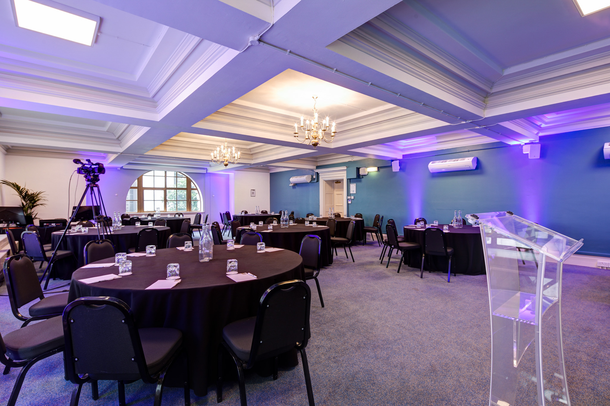 Donald English at Central Hall Westminster, elegant event space for conferences and networking.