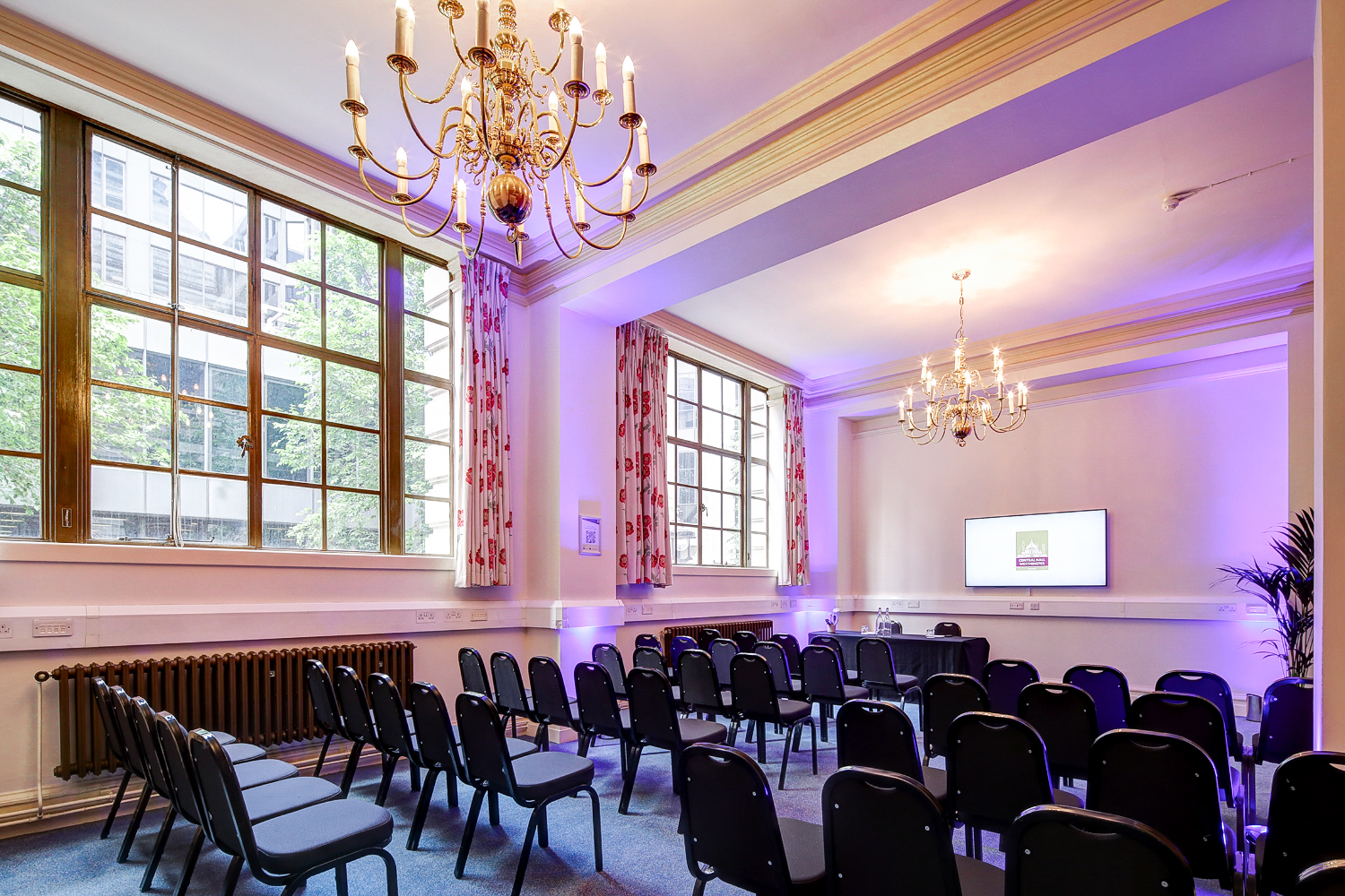 Maurice Barnett in Central Hall Westminster, elegant meeting room for presentations and workshops.
