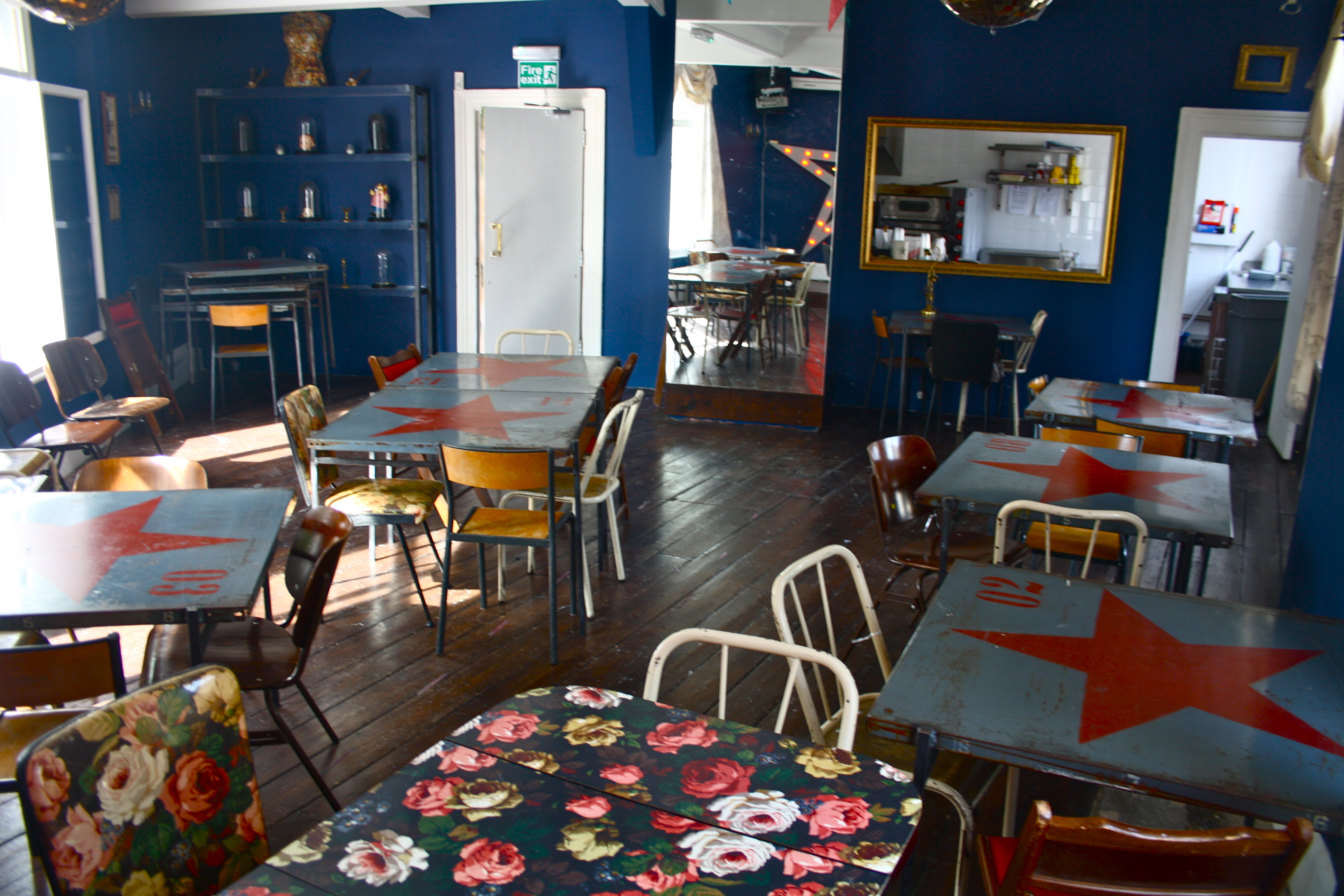 Upstairs Function Room at Star by Hackney Downs, vibrant event space for gatherings and workshops.