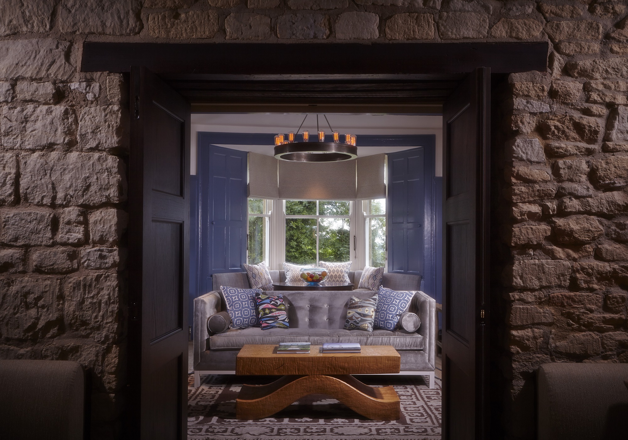 Cozy lounge at Dormy House Hotel, ideal for networking and informal meetings.