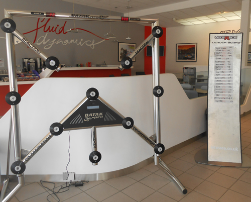 Dynamic event space with Batak system for engaging team-building activities.