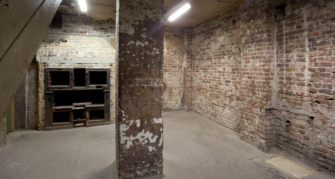 Raw industrial space with exposed brick walls for unique Shoreditch events.