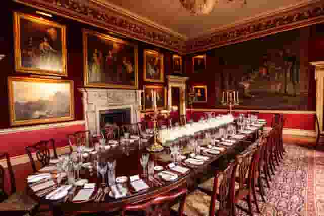 The Crimson Dining Room