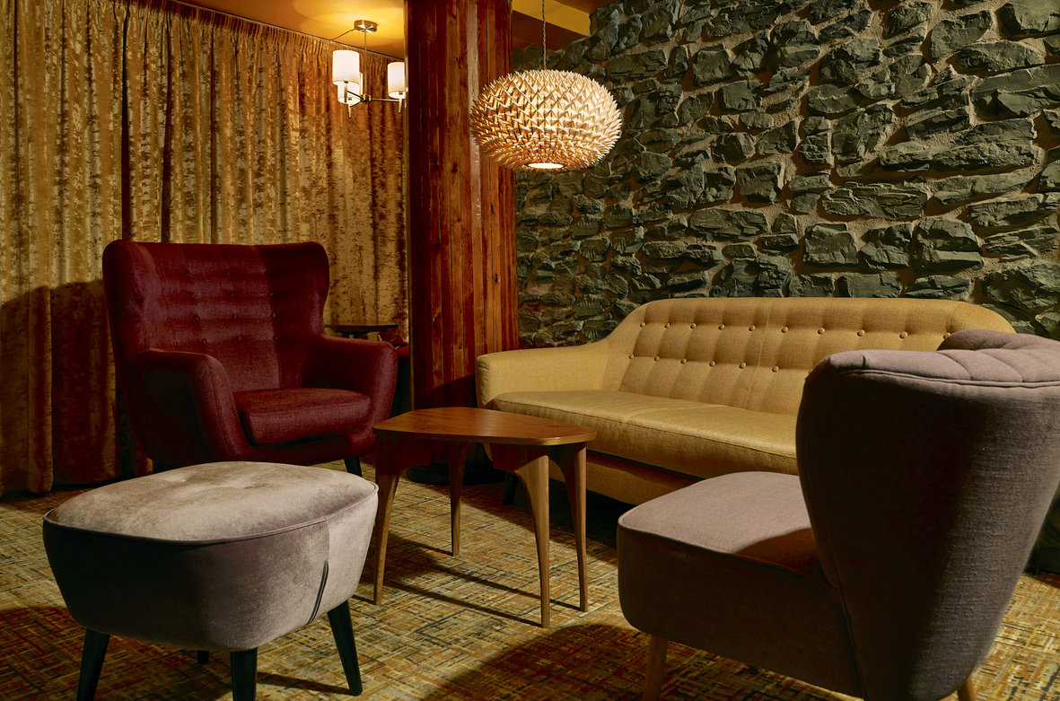 Cozy lounge area in Whole Venue, Keystone Crescent for networking events and meetings.