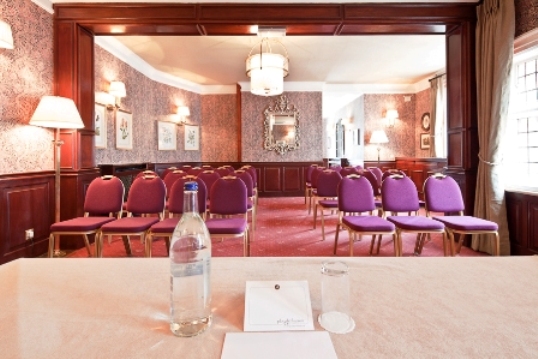 Bournville Suite meeting room with elegant decor, ideal for corporate events and workshops.