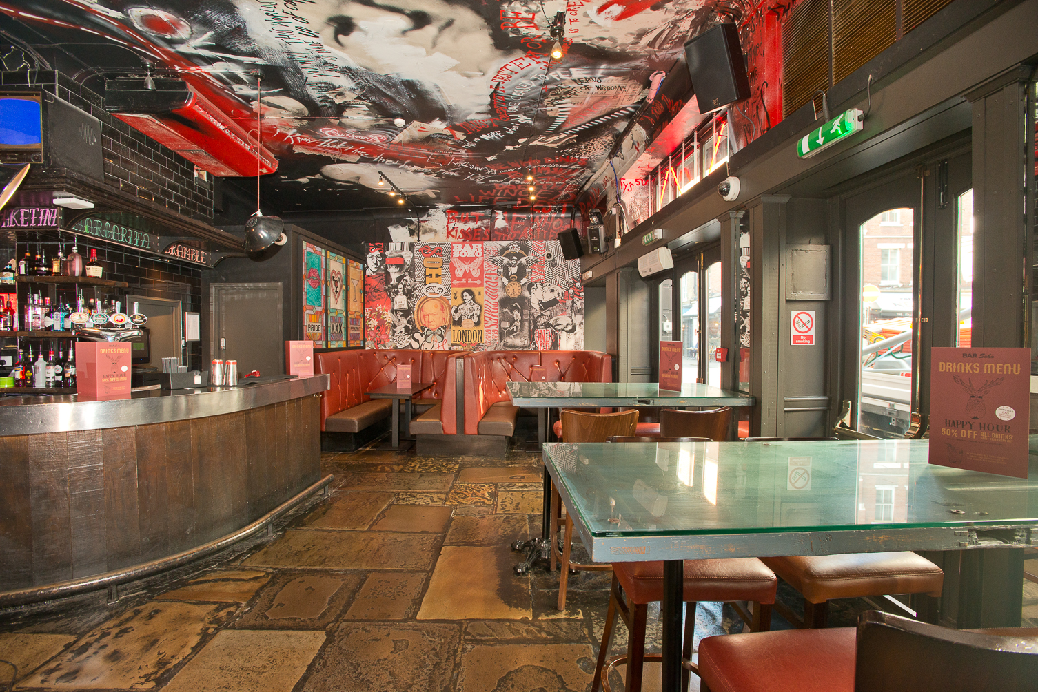 Vibrant Bar Soho venue with eclectic decor for creative events and networking.