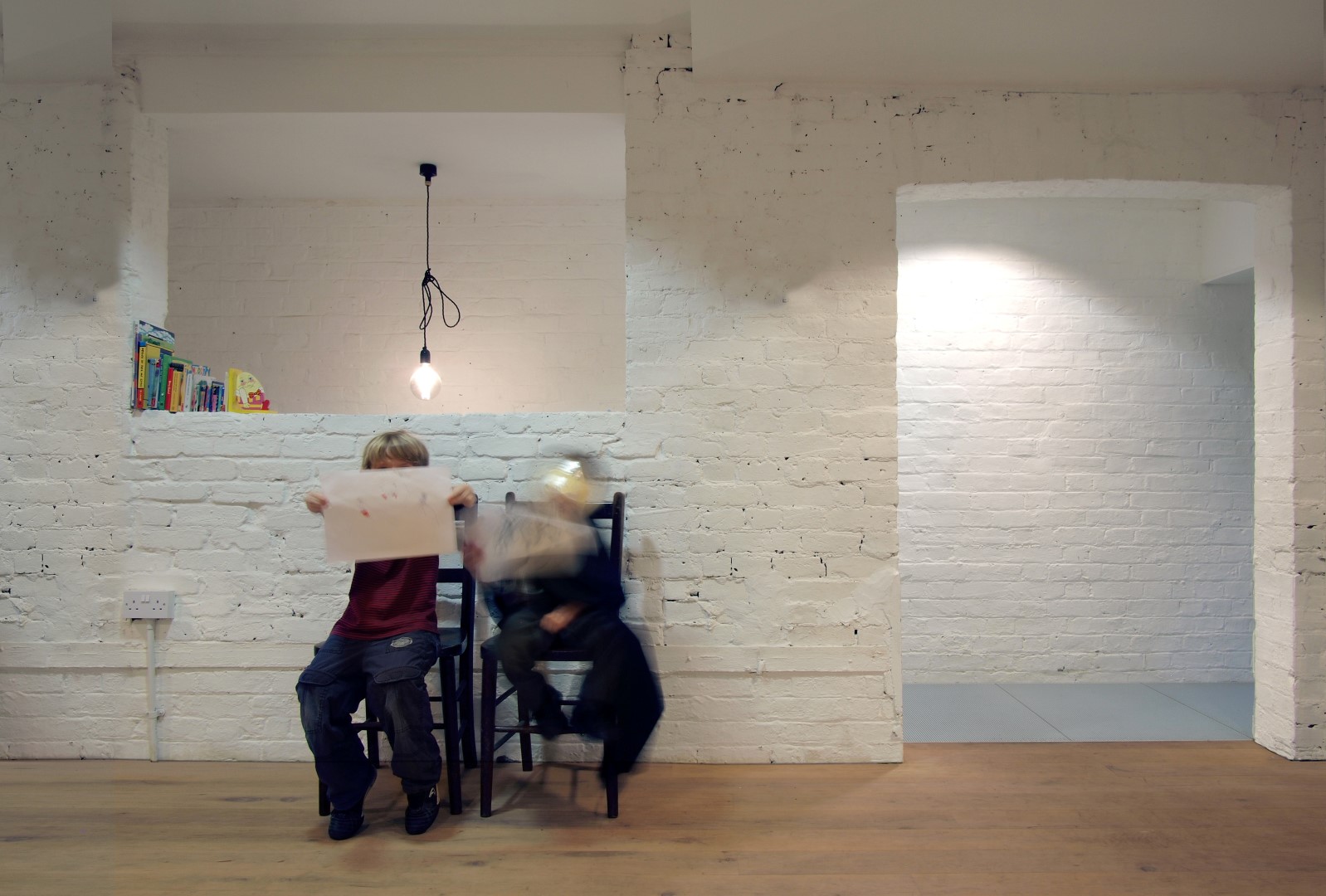 Minimalist venue in Saint Barnabas Dalston for meetings and creative workshops.