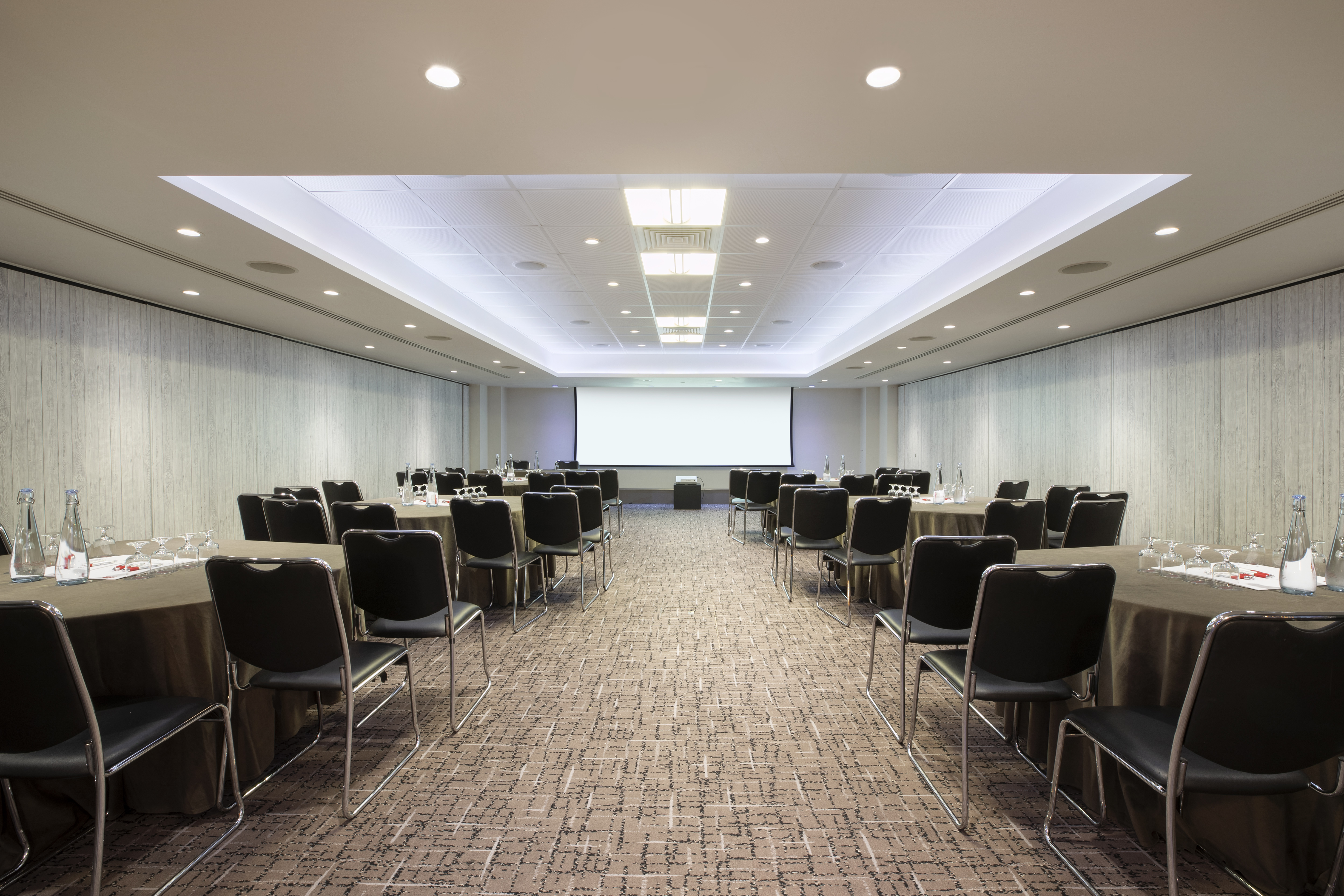 Versatile meeting space at Leonardo Royal Hotel, ideal for corporate events and conferences.
