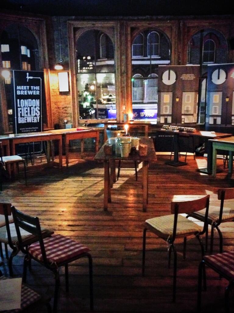 Cozy event space at Top Bar, The Elgin, ideal for workshops and tastings.