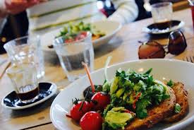 Vibrant dining setup at Top Bar, The Elgin for networking events and casual meetings.